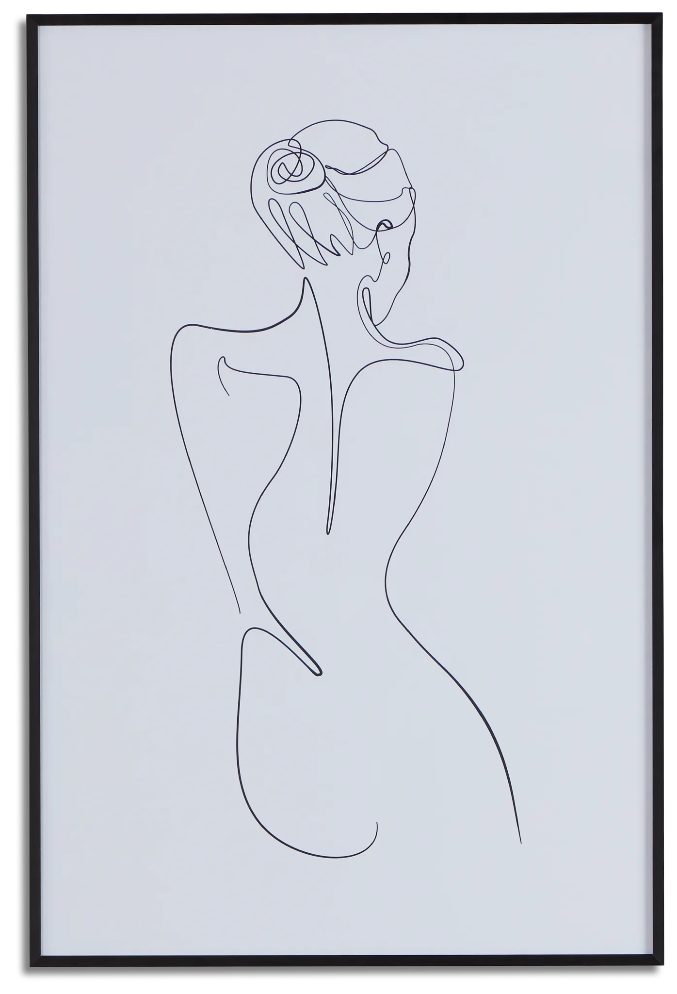 Elise Black Framed Wall Art
