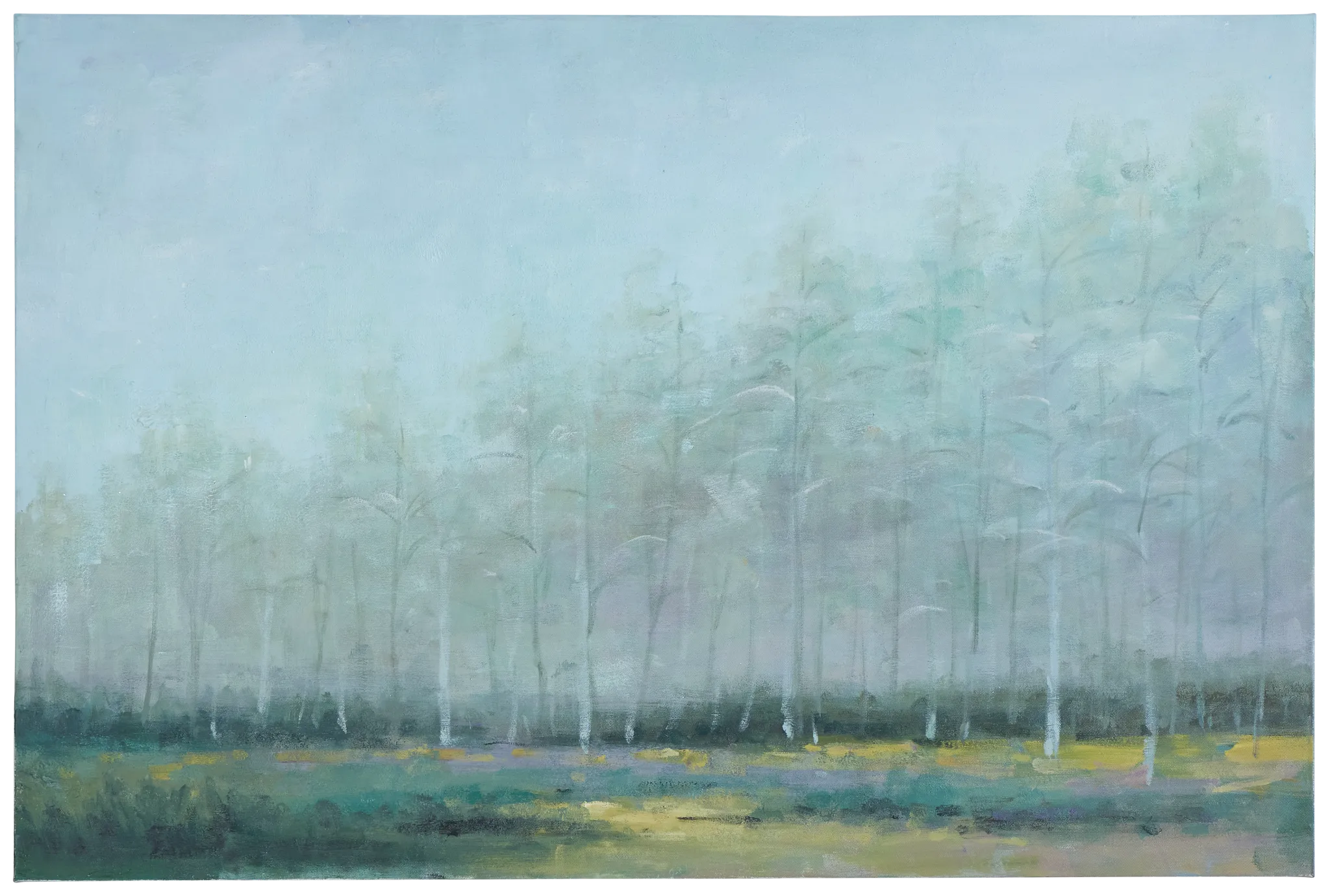 Reine Blue Canvas Wall Art