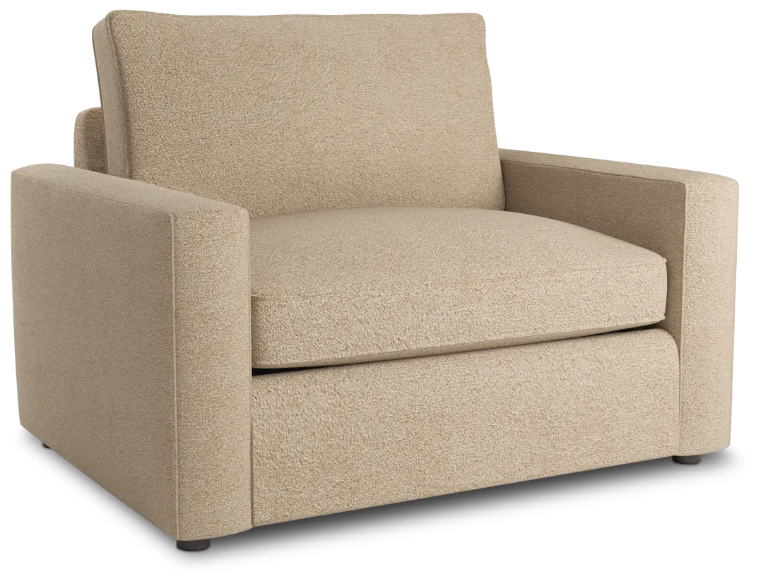 Siesta Elite Taupe Fabric Cooling Memory Foam Sleeper