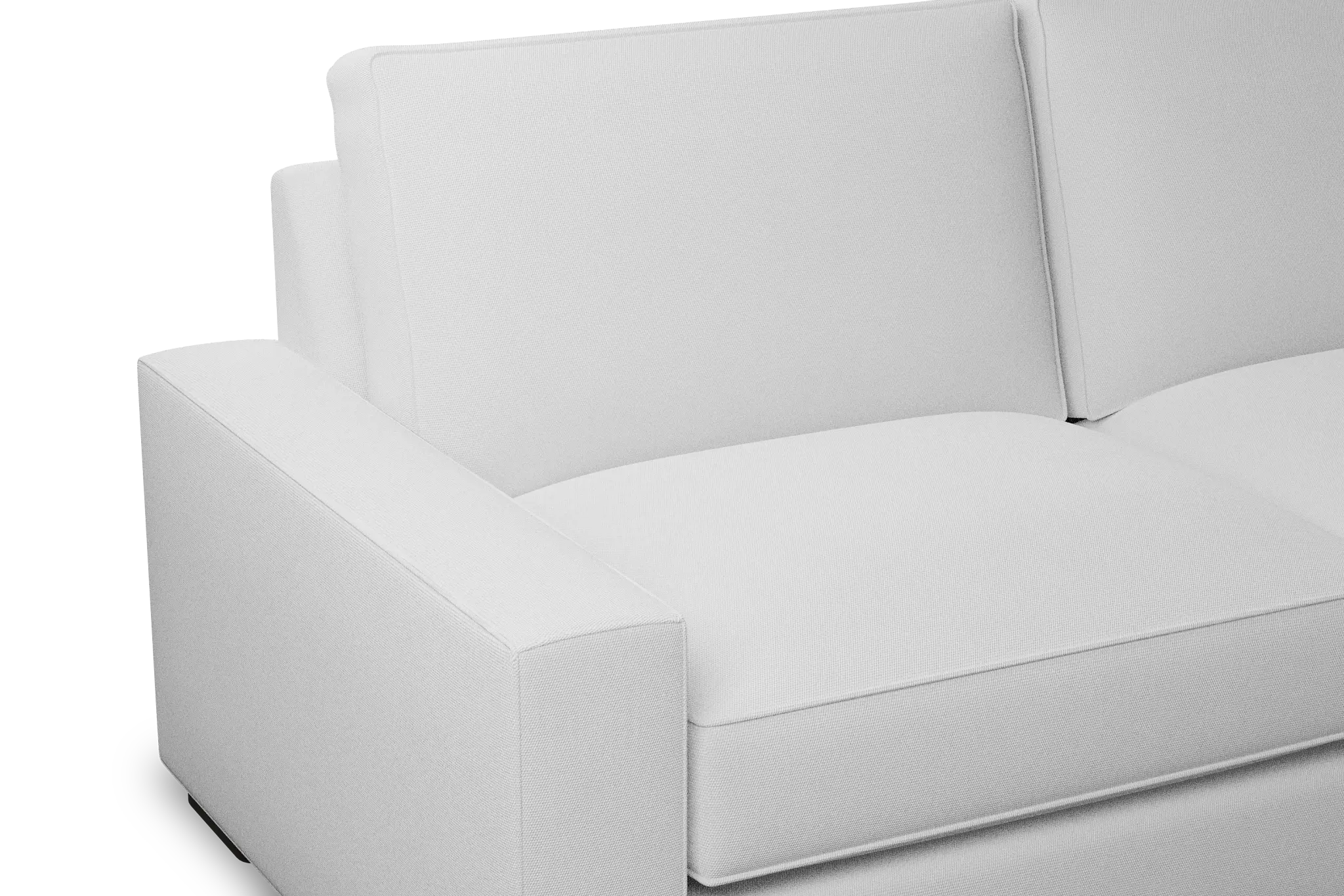 Edgewater Peyton White 84" Sofa W/ 2 Cushions Edgewater Peyton White 84" Sofa W/ 2 Cushions