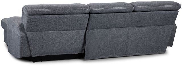 Callum Dark Gray Storage Small Right Chaise Sleeper Sectional