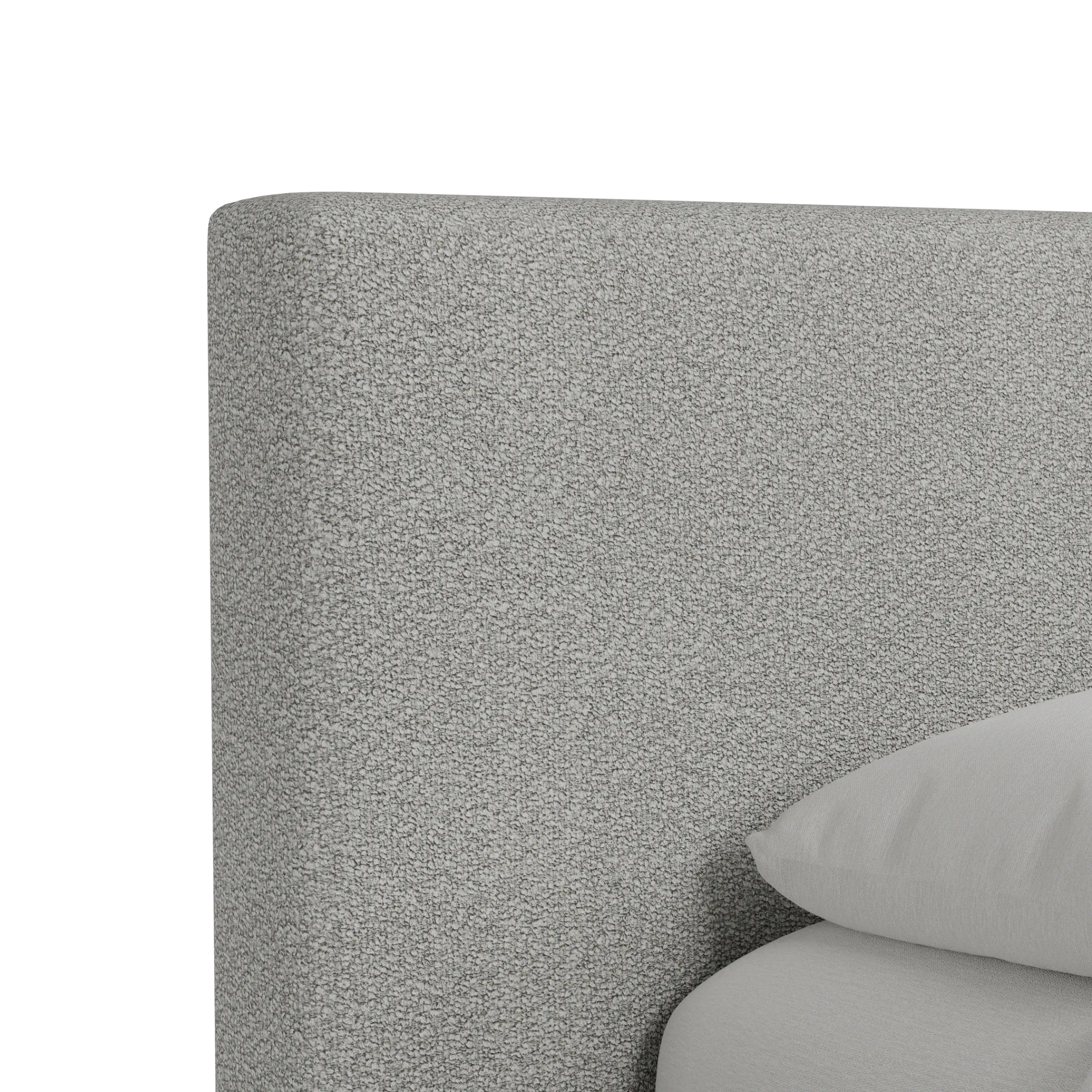 Grayton Sutton 44" Upholstered Platform Bed