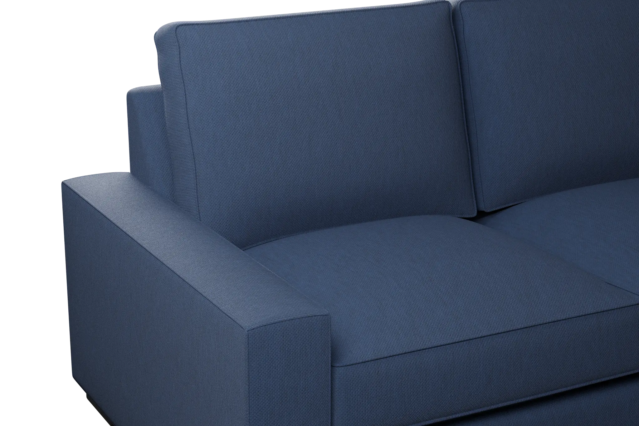 Edgewater Revenue Dark Blue Right Chaise Sectional Edgewater Revenue Dark Blue Right Chaise Sectional