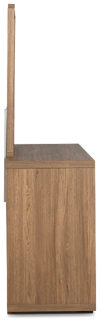 Capraia Dark Tone Dresser & Mirror
