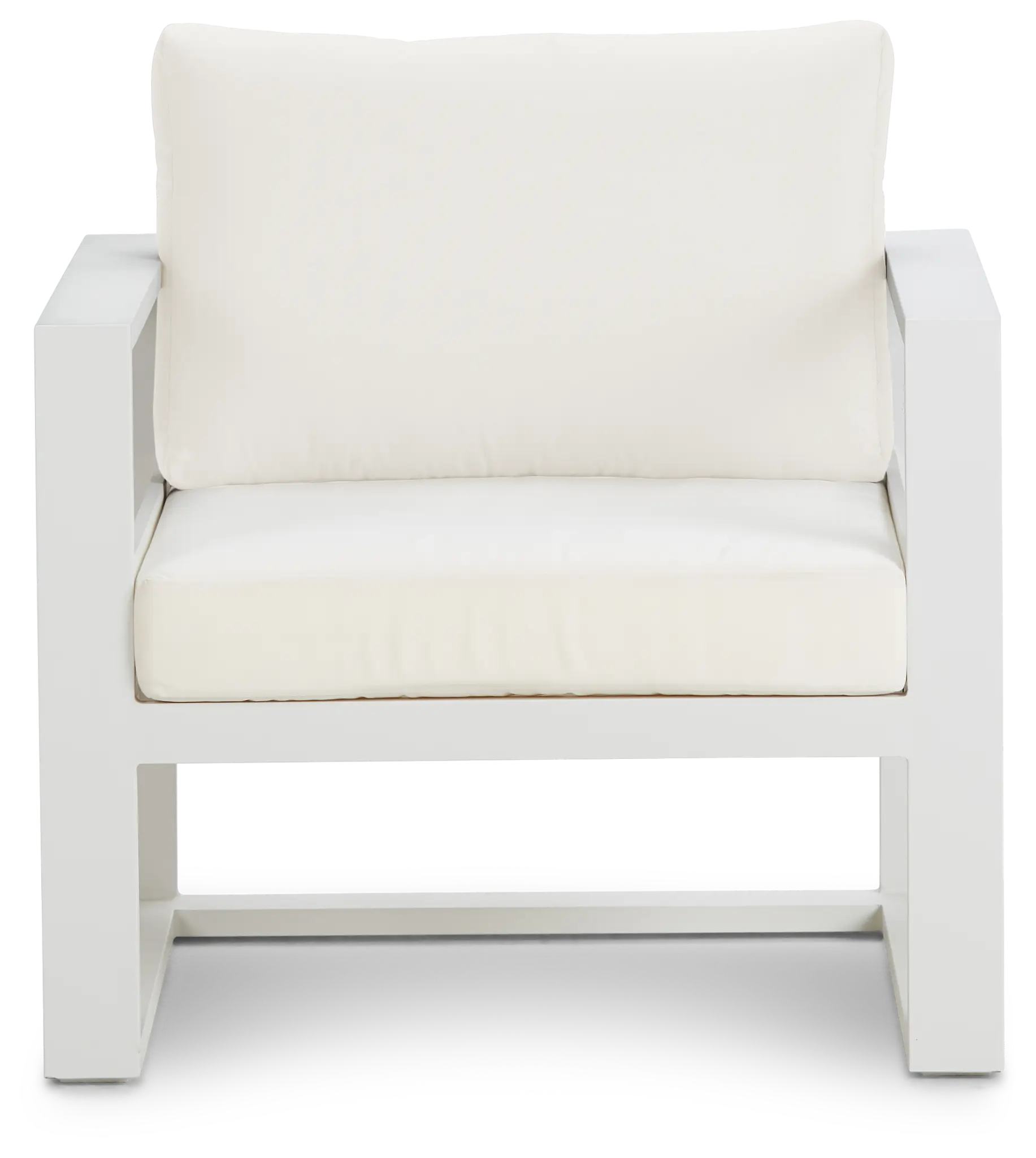 Lisbon White Aluminum Chair Lisbon White Aluminum Chair