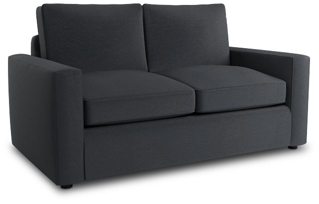 Siesta Peyton Dark Blue Fabric Memory Foam Sleeper