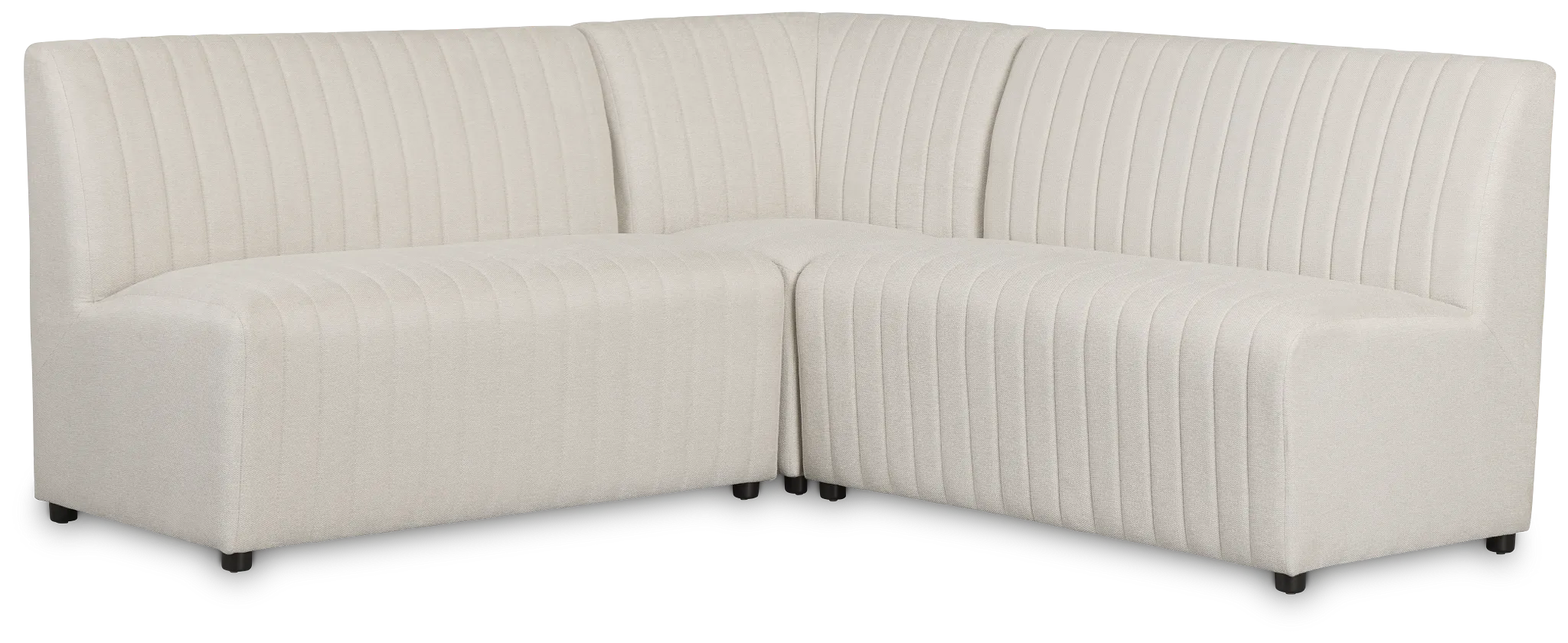 Tifton White Uph Modular Banquette