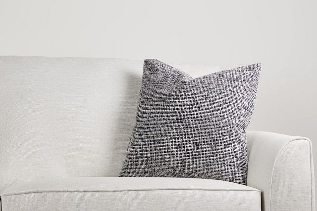 Sutton Black 20" Accent Pillow