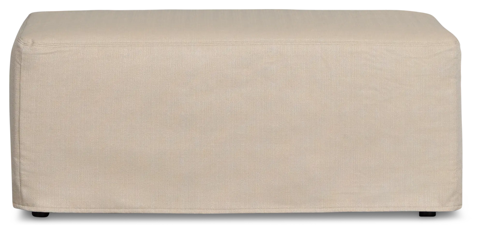 Marren Beige Fabric Ottoman Marren Beige Fabric Ottoman