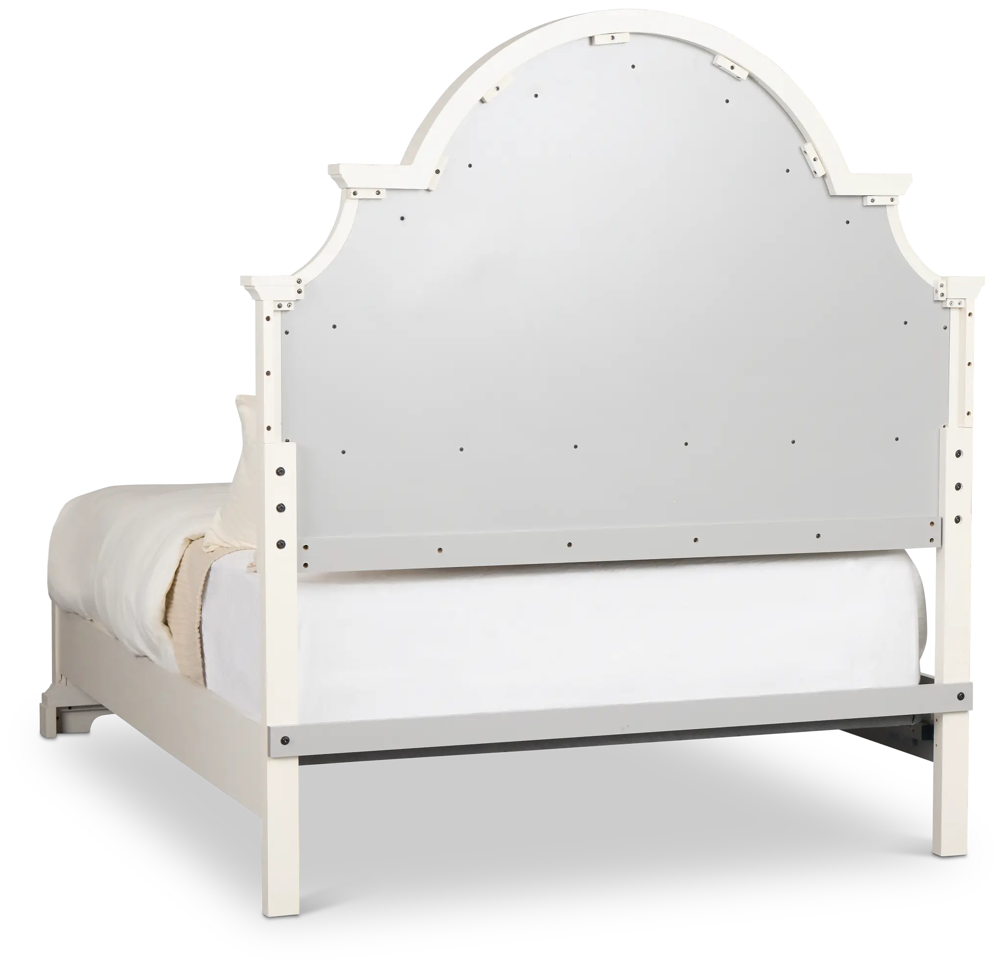 Charlotte White Uph Panel Bed Charlotte White Uph Panel Bed