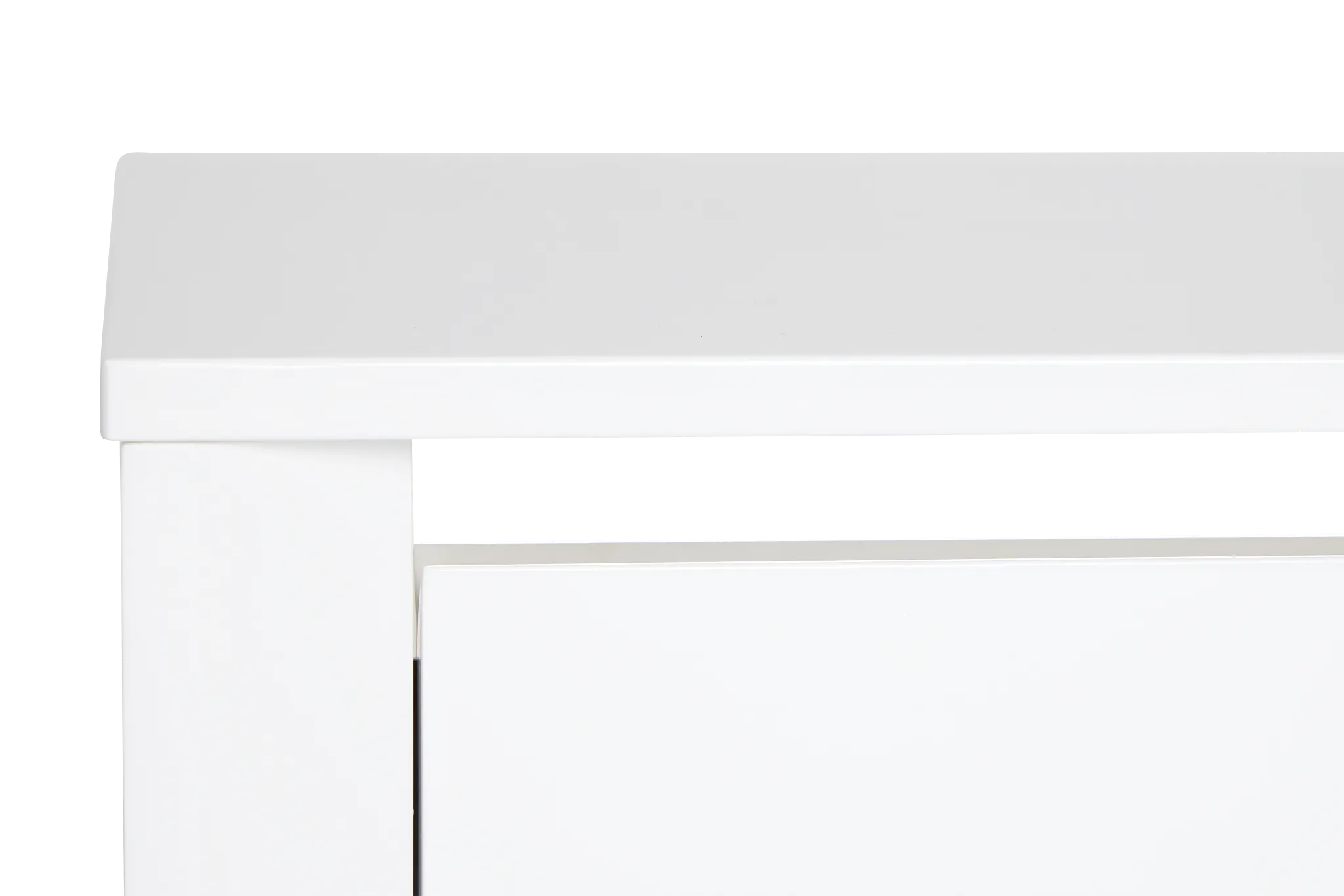 Vancouver White Square End Table