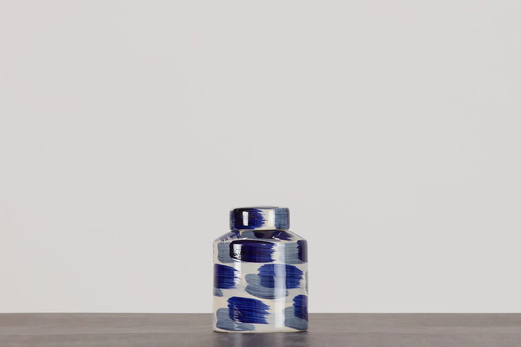 Alula Small Dk Blue Jar