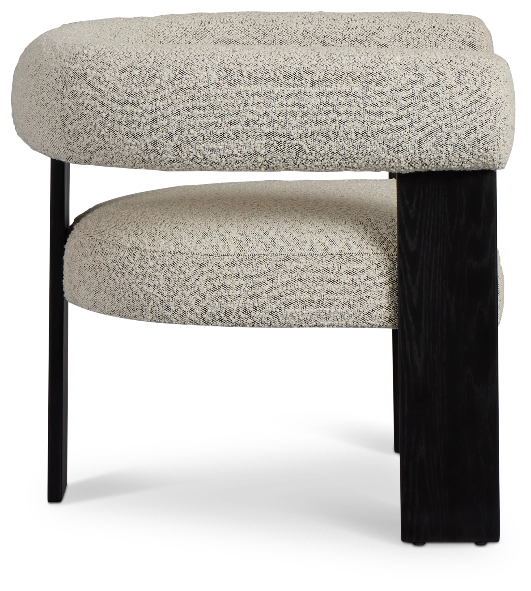 Annette Gray Fabric Accent Chair