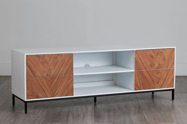 Kenzo White Accent Tv Stand (0)