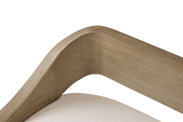 Soho Light Tone Upholstered Dining Bench