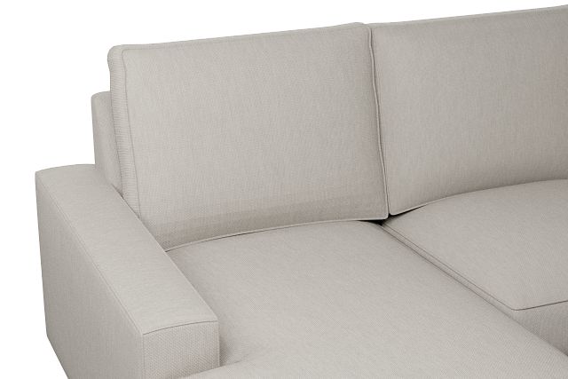 Edgewater Revenue Beige Large Left Chaise Sectional