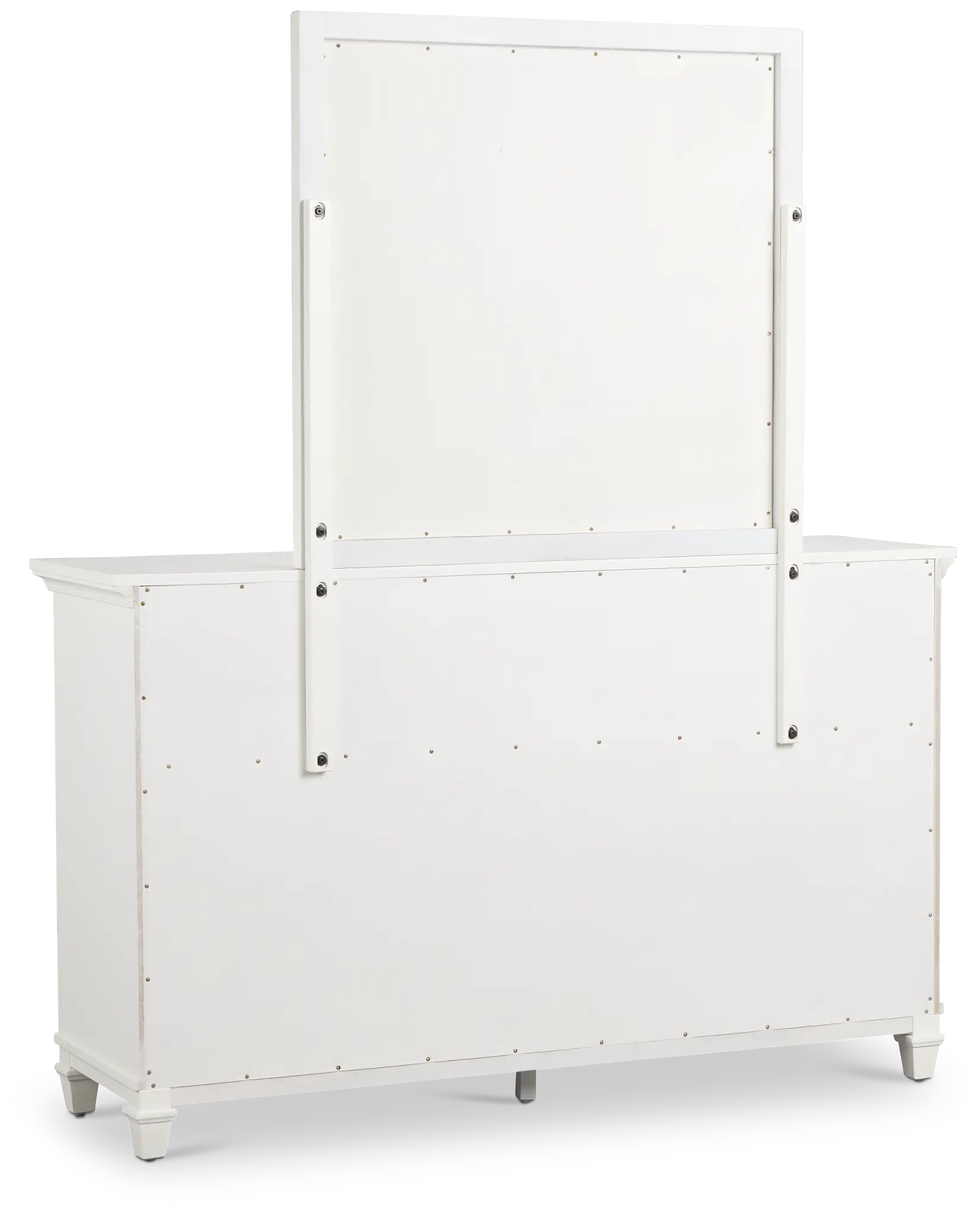Cape Cod Ivory Dresser & Mirror Cape Cod Ivory Dresser & Mirror