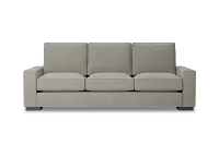 Edgewater Elite Gray 96" Sofa W/ 3 Cushions