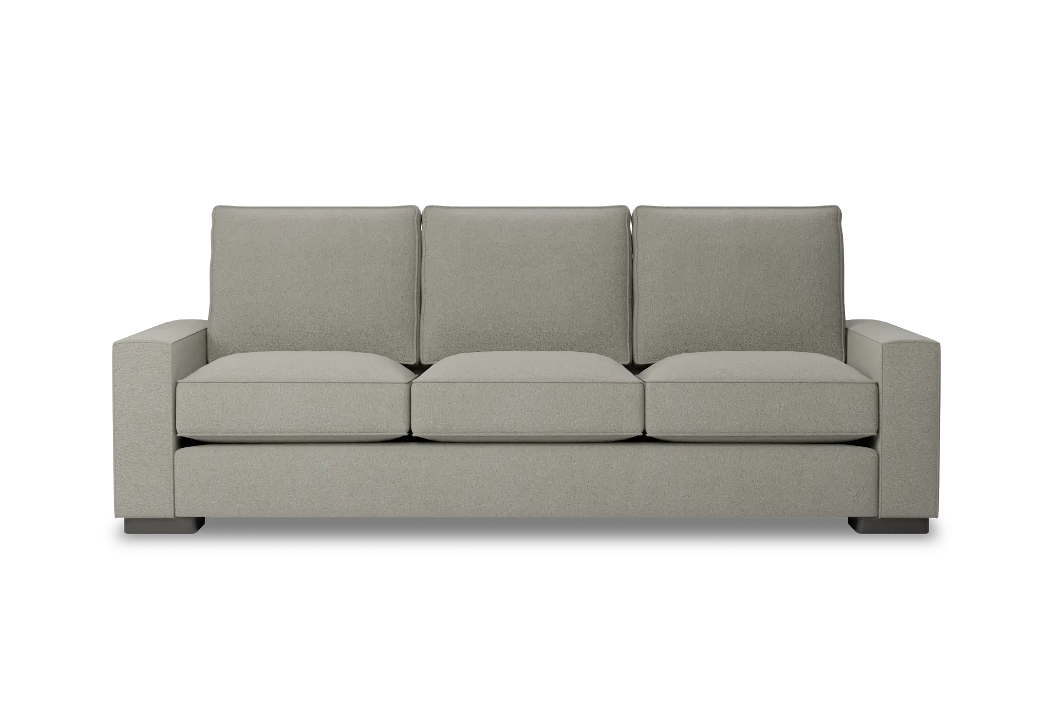 Edgewater Elite Gray 96" Sofa W/ 3 Cushions Edgewater Elite Gray 96" Sofa W/ 3 Cushions