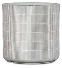 Lilani Light Gray Large Planter