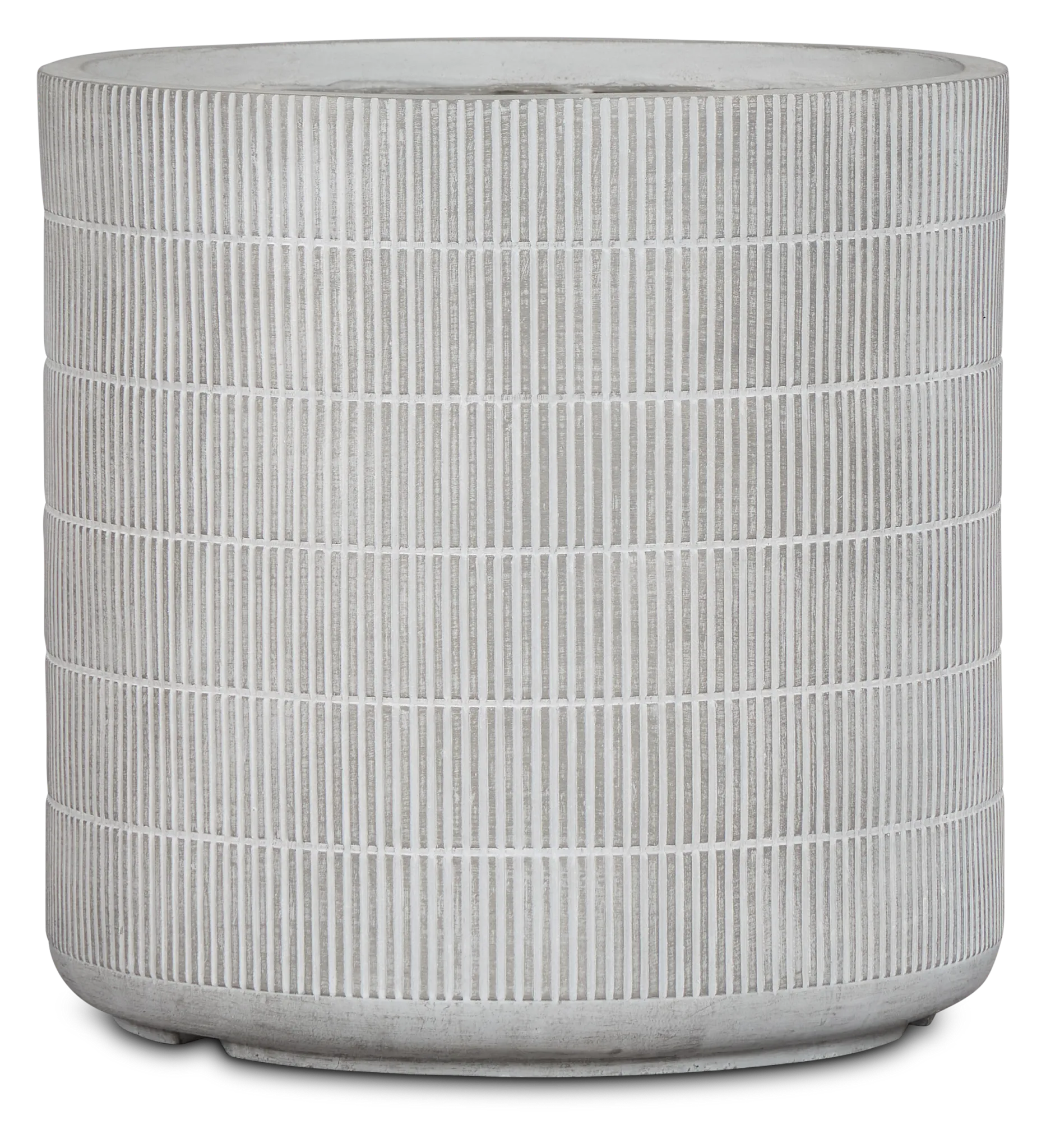 Lilani Light Gray Large Planter