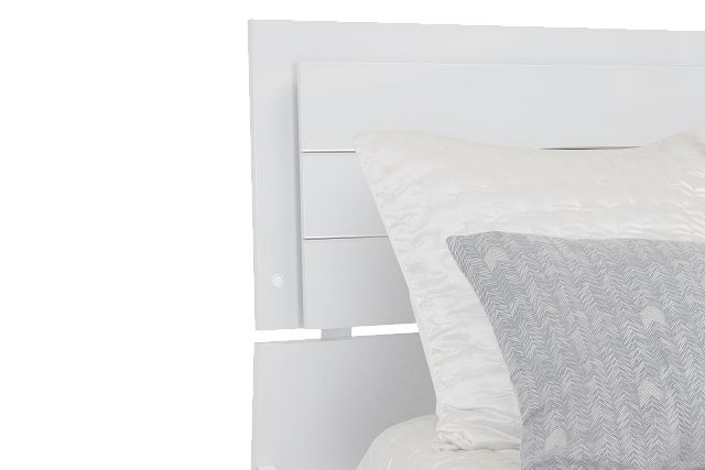 Mirabella White Panel Bed (7)