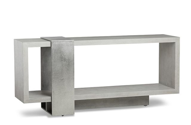Linea Light Tone Wood Console Table