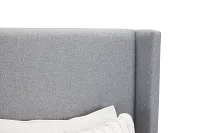 Kent Gray Uph Panel Bed