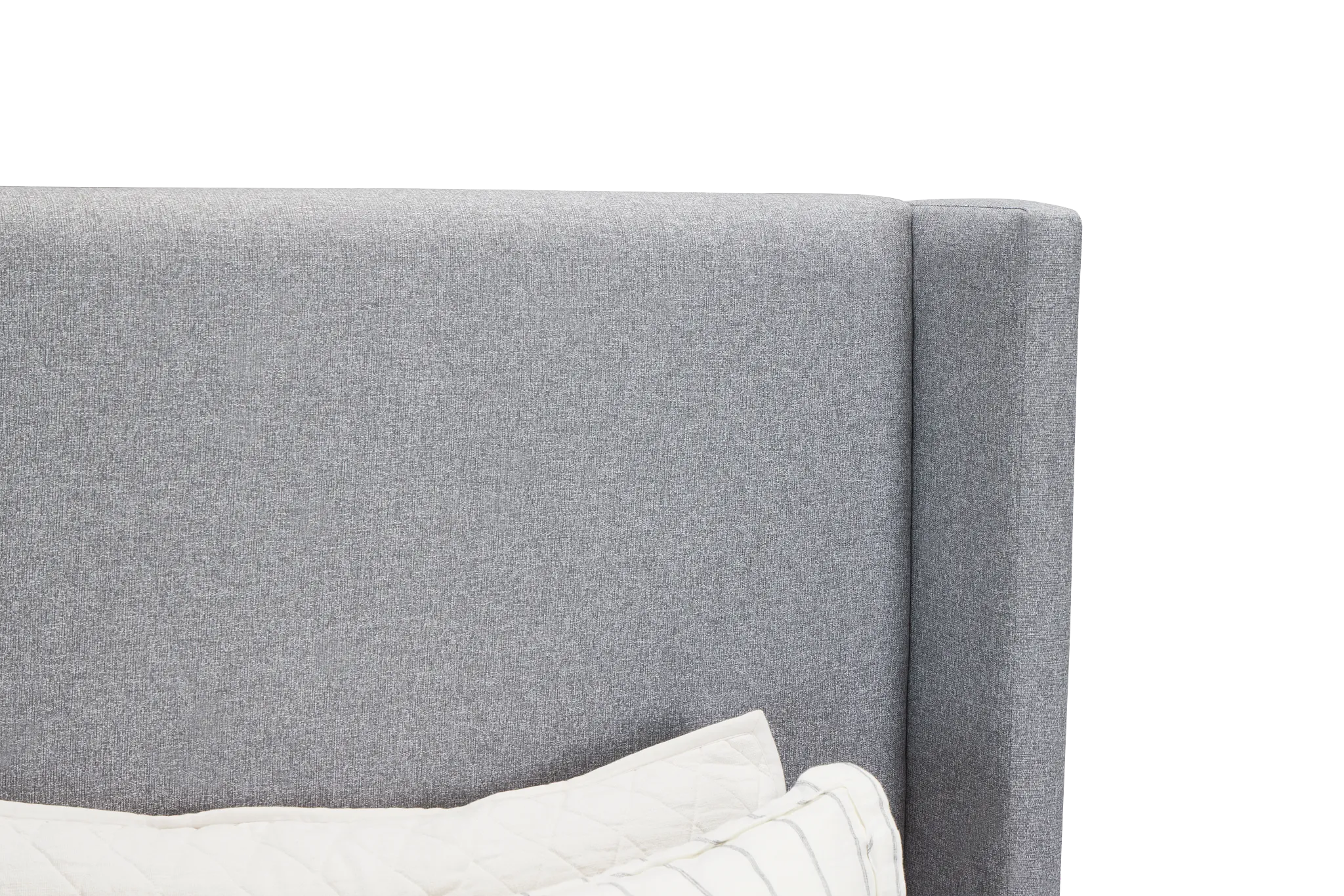 Kent Gray Uph Panel Bed