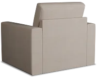 Citymod Beige Fabric Swivel Chair