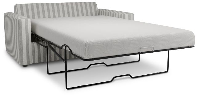 Siesta Sea Lane Dark Gray Fabric Cooling Memory Foam Sleeper