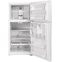 Ge Profile 22 Series White Top Freezer Refrigerator