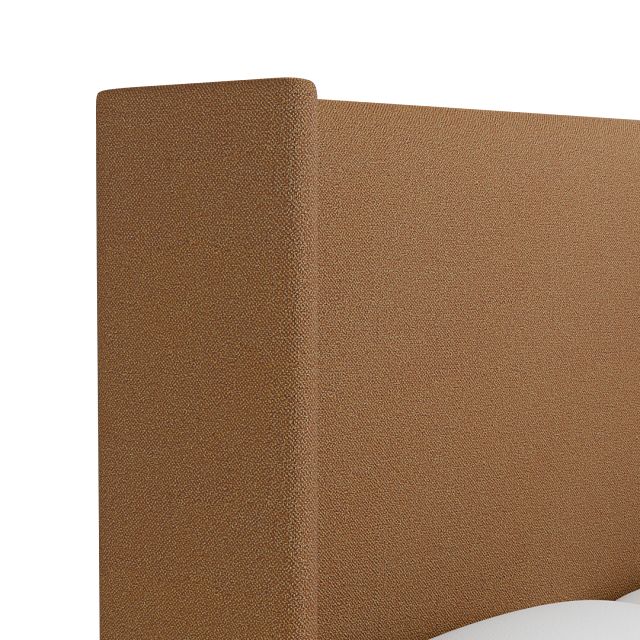 Captiva Elite Light Brown 60" Upholstered Shelter Bed