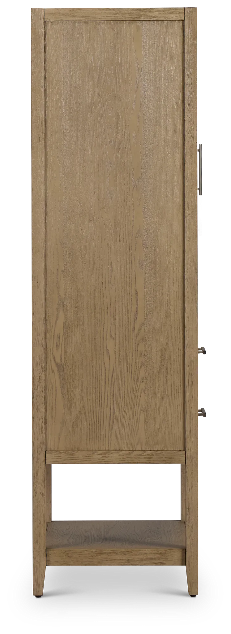 Alden Light Gray Linen Cabinet