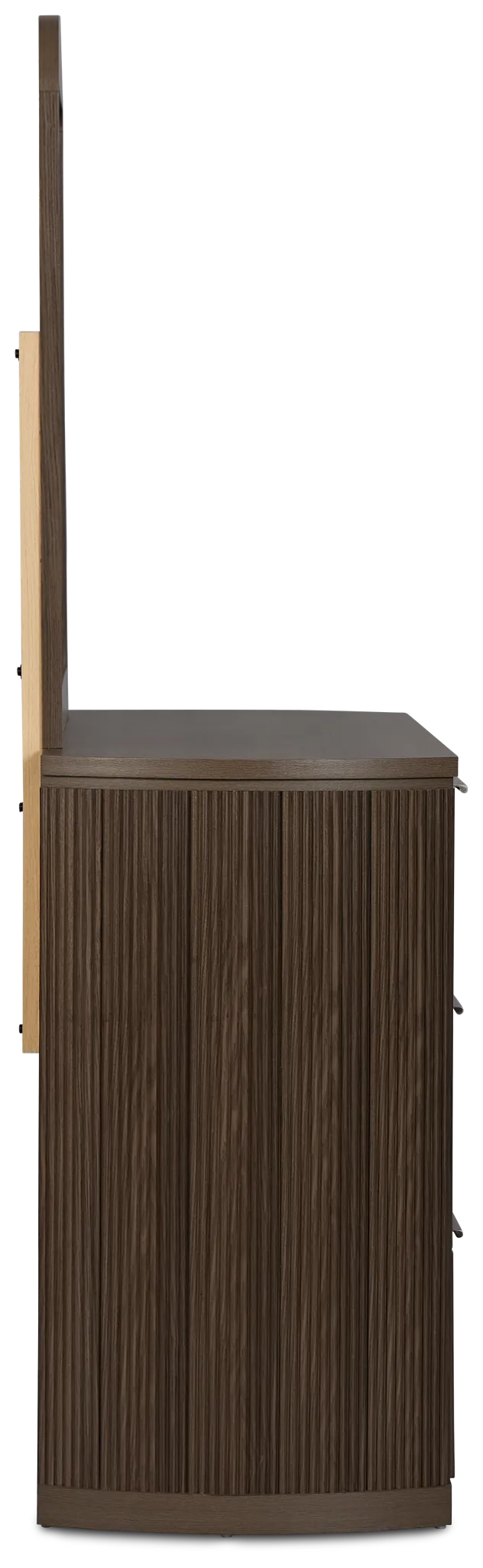 Camden Dark Tone Dresser & Mirror