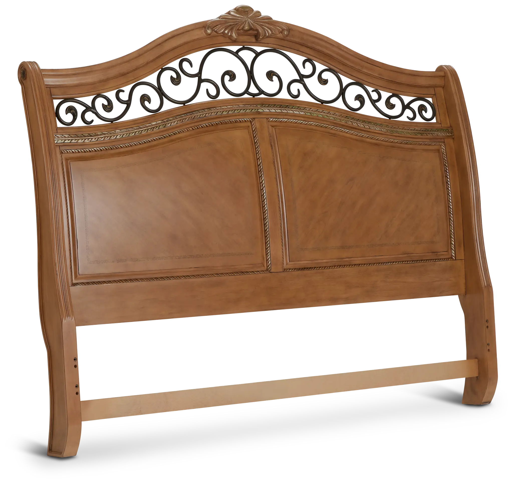 Tradewinds Light Tone Sleigh Headboard Tradewinds Light Tone Sleigh Headboard