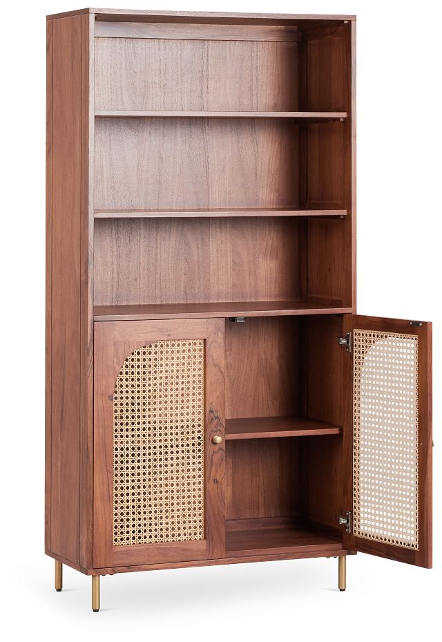 Strata Mid Tone Bookcase