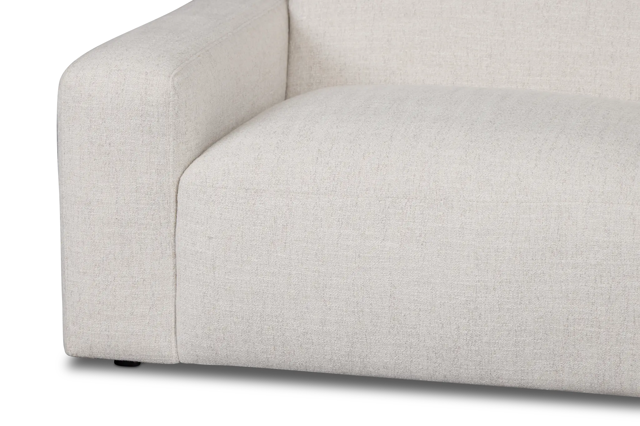 Baylor Light Beige Fabric 4-piece Right Facing Bumper Sectional Baylor Light Beige Fabric 4-piece Right Facing Bumper Sectional