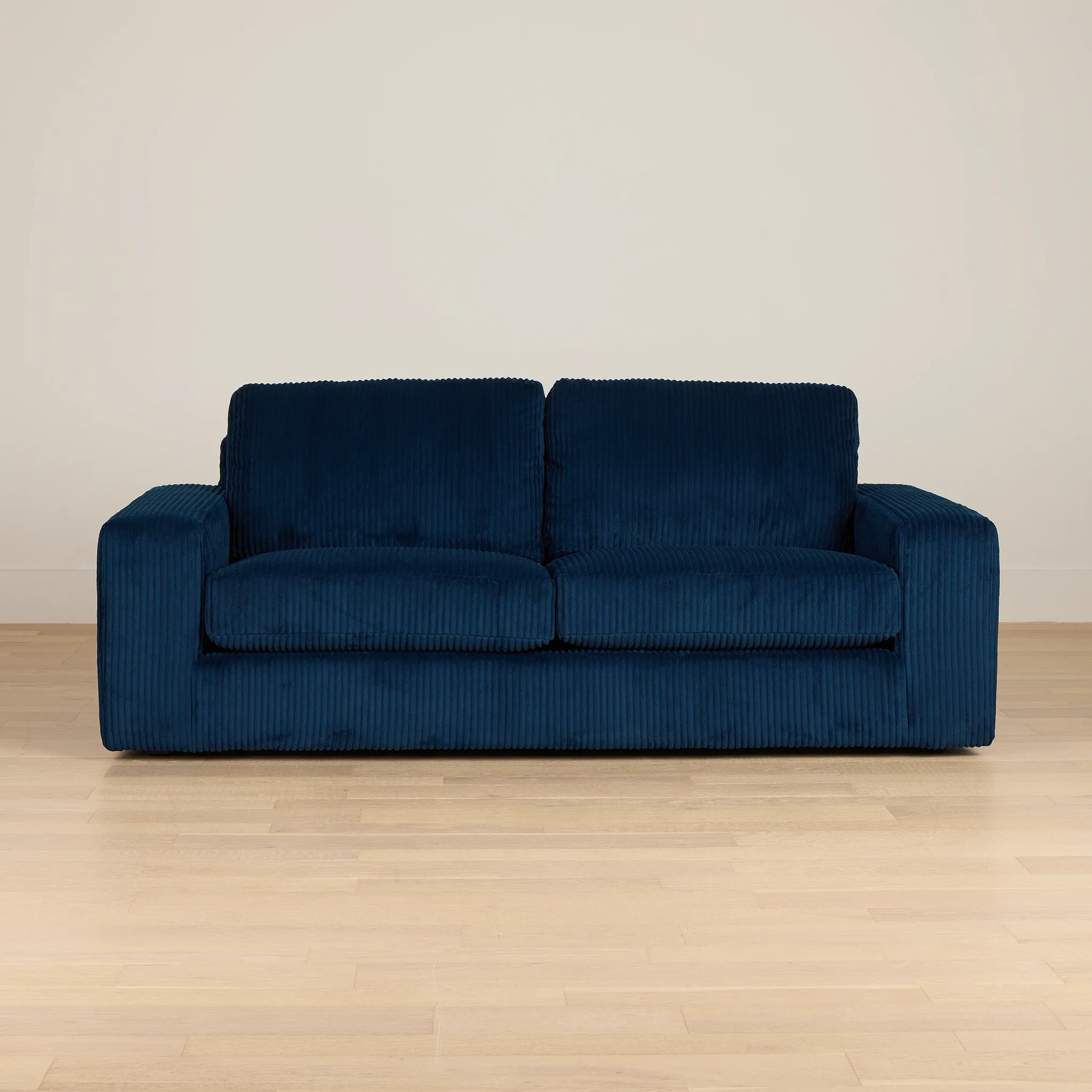 Charlie Dark Blue Fabric Sofa