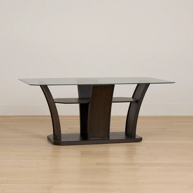 Roswell Glass Rectangular Table