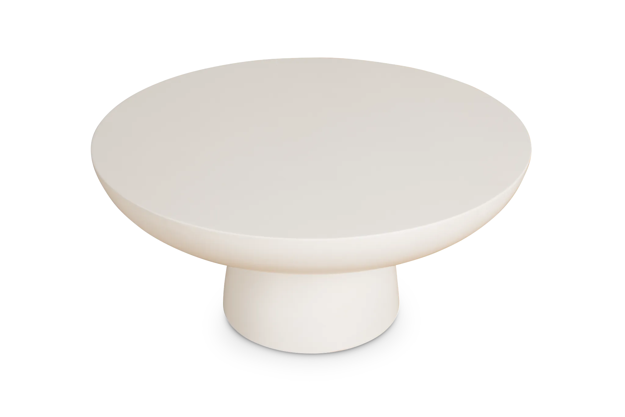 Bolton White Round Coffee Table