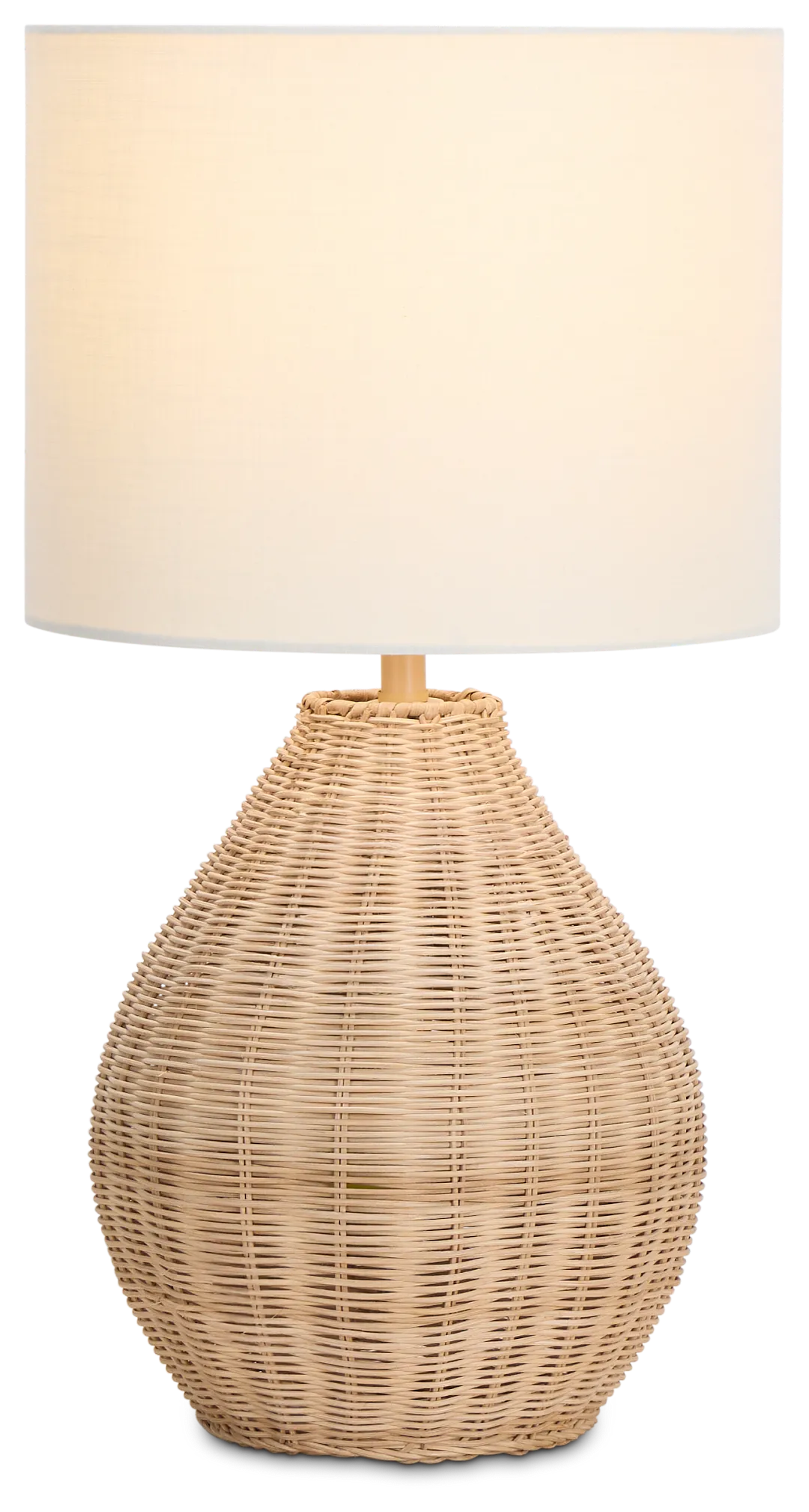 Rattan Small Table Lamp