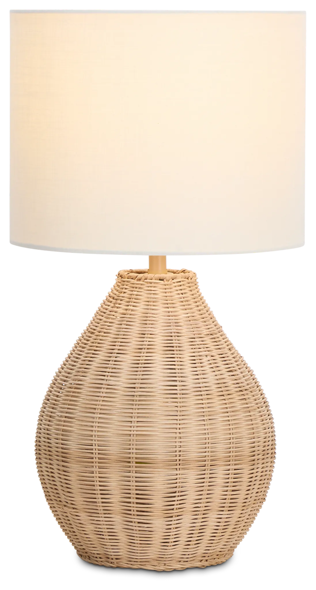 Rattan Small Table Lamp