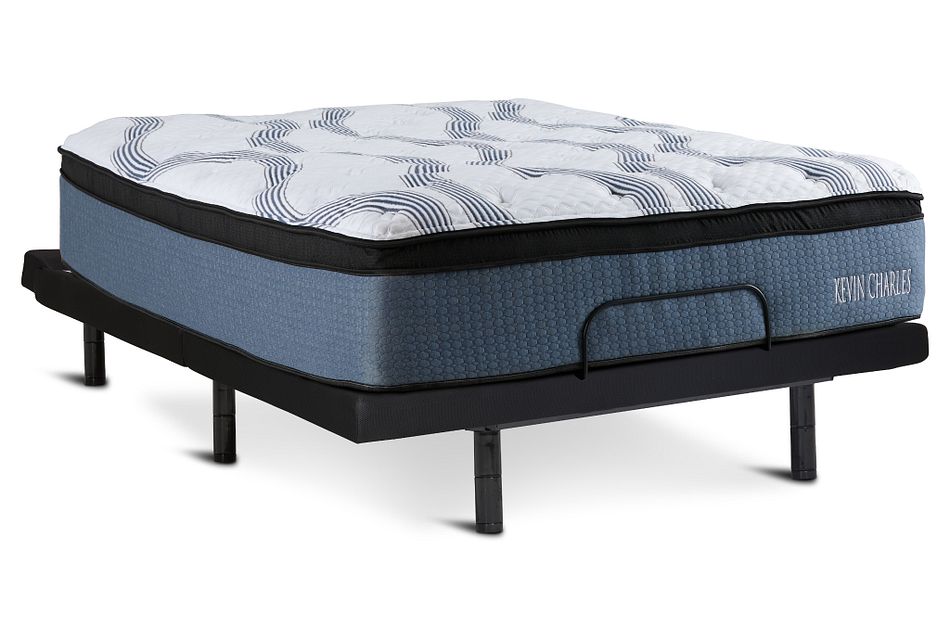 Kevin Charles Smyrna Plush Bronze Adjustable Mattress Set
