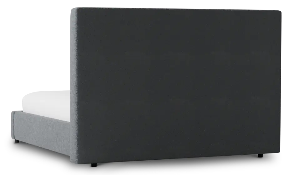 Gayton Elavation Gray 54" Upholstered Platform Bed Gayton Elavation Gray 54" Upholstered Platform Bed