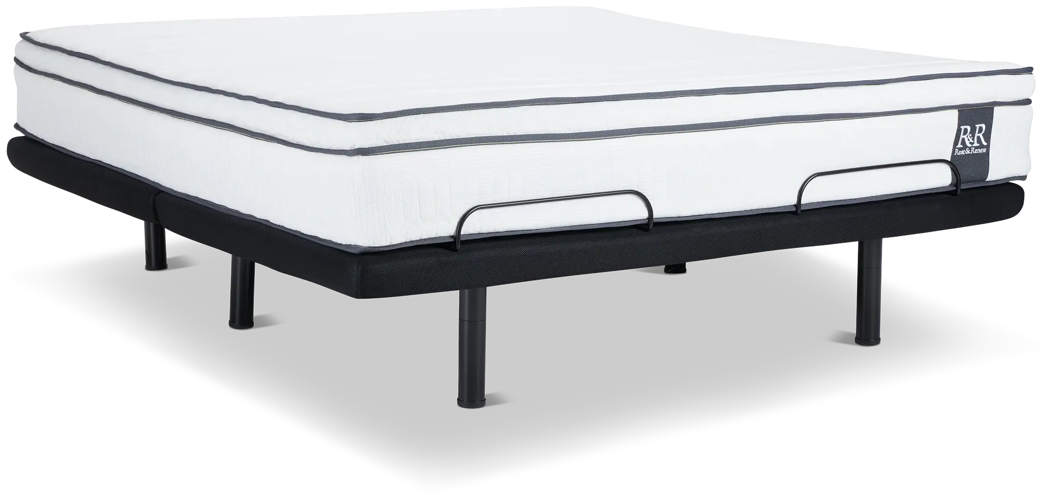 Rest & Renew By Zinus 12" Hybrid Elite Adjustable Mattress Set Rest & Renew By Zinus 12" Hybrid Elite Adjustable Mattress Set