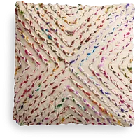 Vargas Multicolored Square Accent Pillow