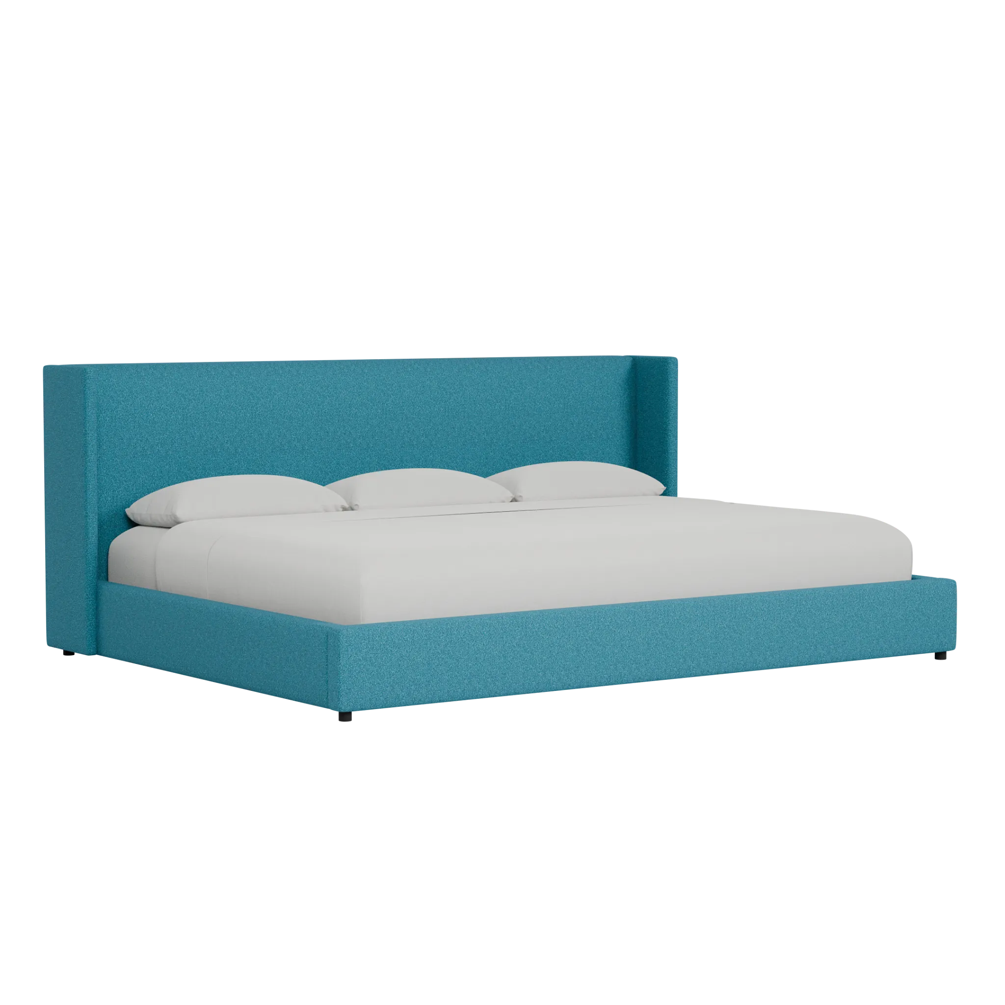 Captiva Elite Teal 48" Upholstered Shelter Bed