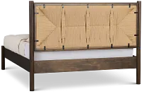 Santorini Dark Tone Woven Panel Bed