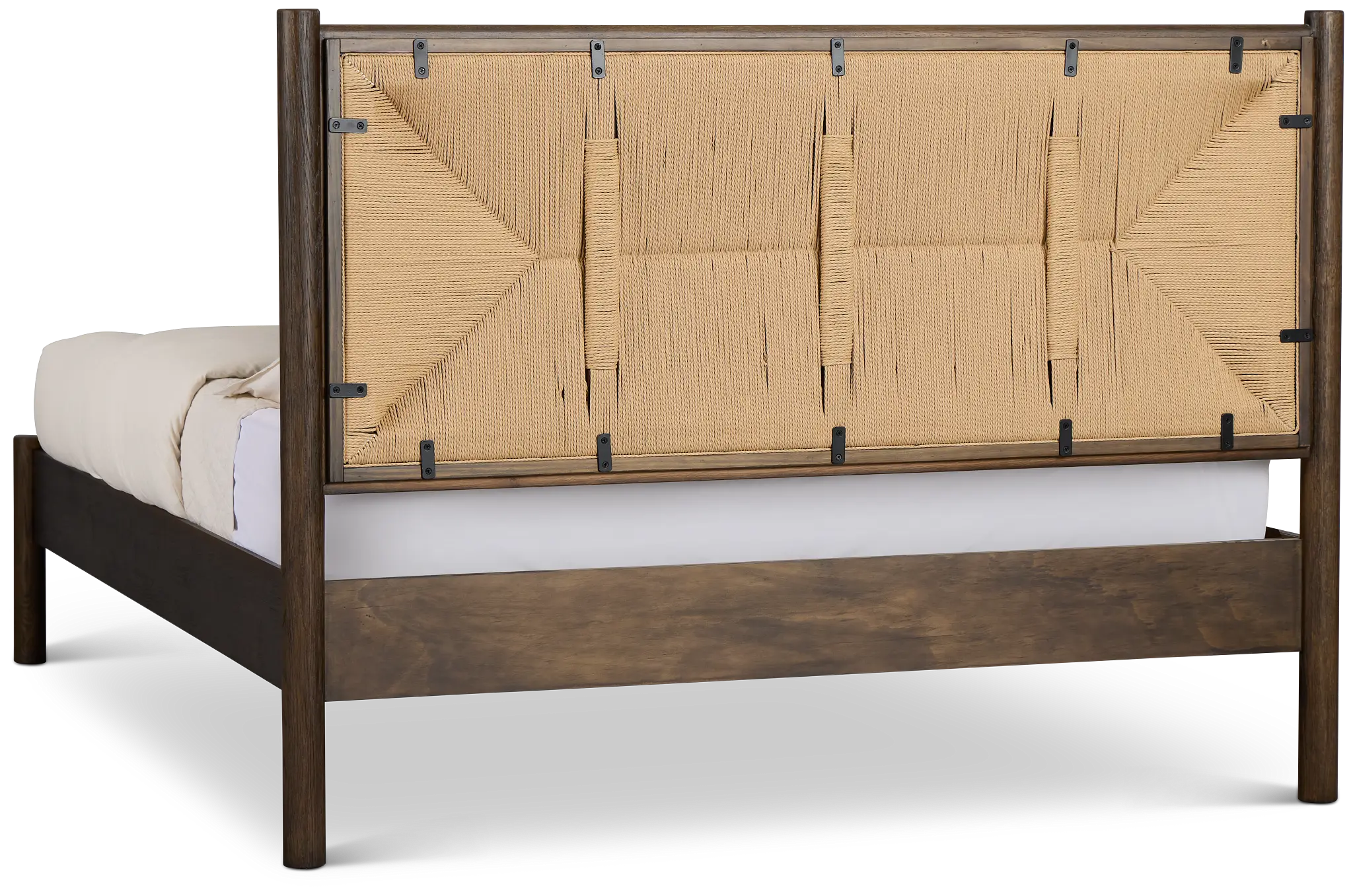 Santorini Dark Tone Woven Panel Bed Santorini Dark Tone Woven Panel Bed